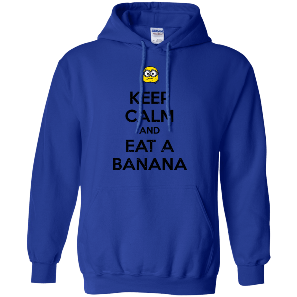 Sweatshirts Royal / Small Keep Calm Banana Pullover Hoodie