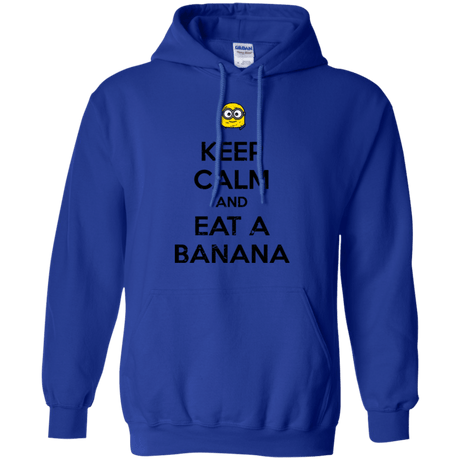 Sweatshirts Royal / Small Keep Calm Banana Pullover Hoodie