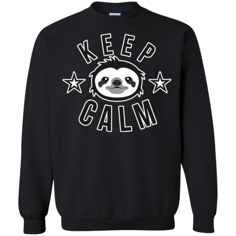 Sweatshirts Black / Small Keep Calm Crewneck Sweatshirt