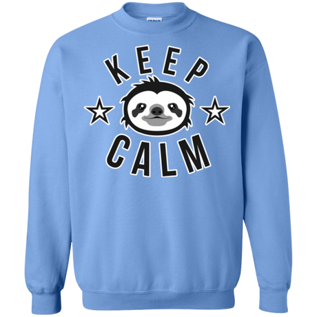 Sweatshirts Carolina Blue / Small Keep Calm Crewneck Sweatshirt