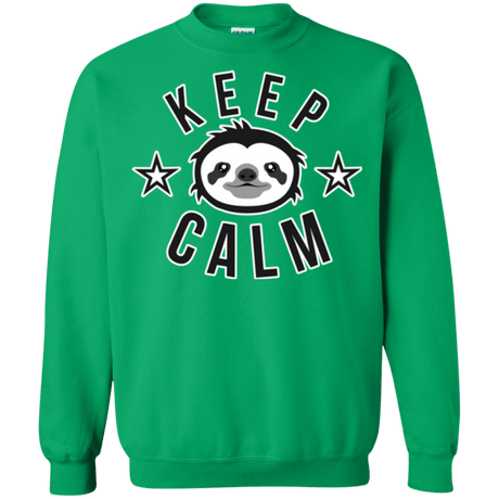 Sweatshirts Irish Green / Small Keep Calm Crewneck Sweatshirt