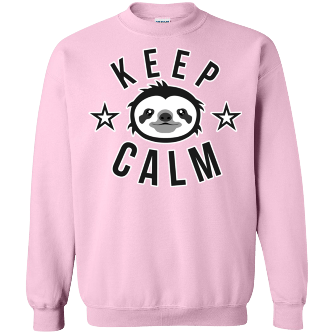 Sweatshirts Light Pink / Small Keep Calm Crewneck Sweatshirt
