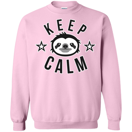 Sweatshirts Light Pink / Small Keep Calm Crewneck Sweatshirt