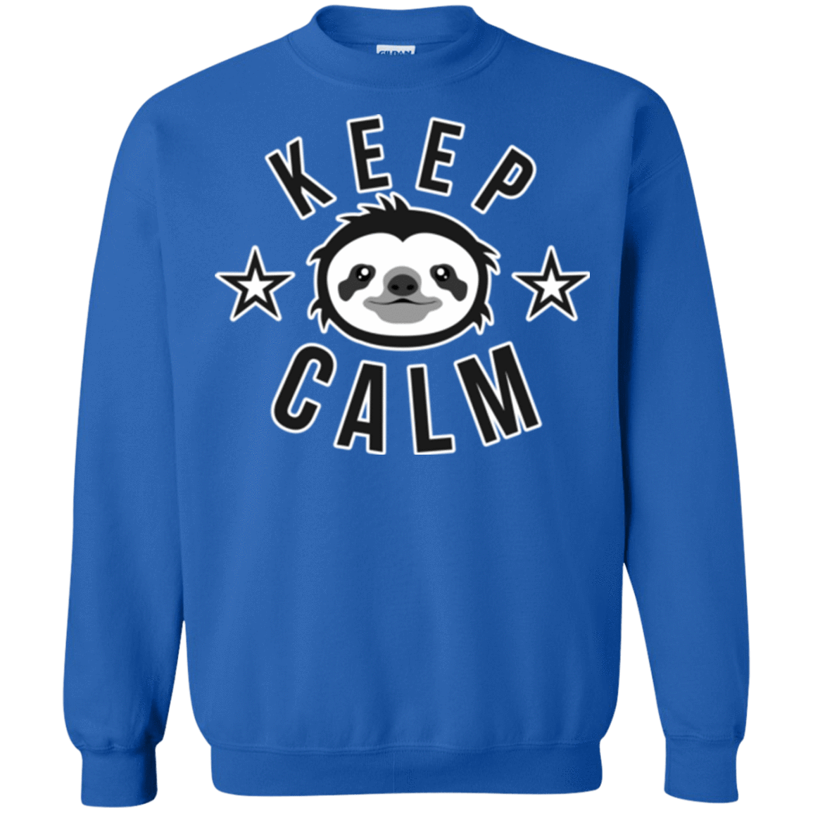 Sweatshirts Royal / Small Keep Calm Crewneck Sweatshirt