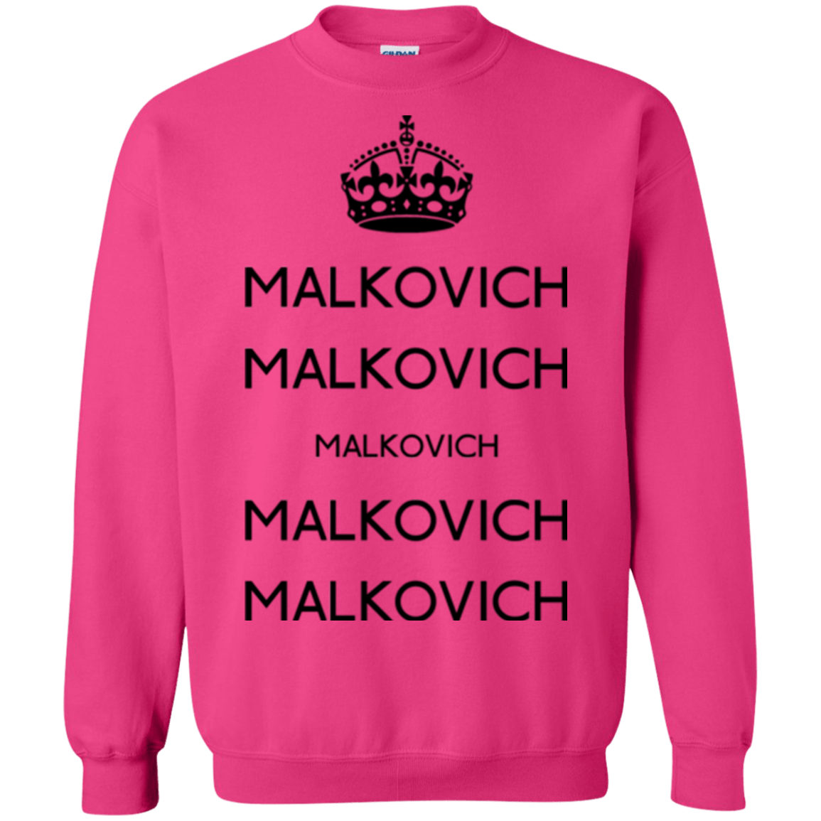 Sweatshirts Heliconia / Small Keep Calm Malkovich Crewneck Sweatshirt