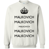 Sweatshirts White / Small Keep Calm Malkovich Crewneck Sweatshirt