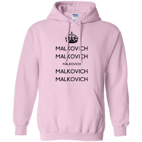 Sweatshirts Light Pink / Small Keep Calm Malkovich Pullover Hoodie