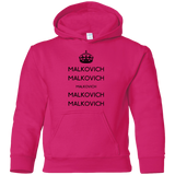 Sweatshirts Heliconia / YS Keep Calm Malkovich Youth Hoodie