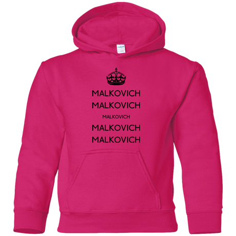 Sweatshirts Heliconia / YS Keep Calm Malkovich Youth Hoodie