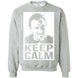 Sweatshirts Sport Grey / Small Keep Calm Mr. Wolf Crewneck Sweatshirt