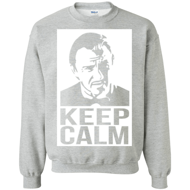 Sweatshirts Sport Grey / Small Keep Calm Mr. Wolf Crewneck Sweatshirt