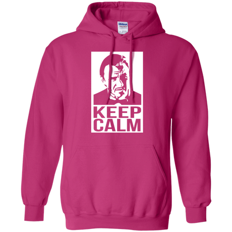Sweatshirts Heliconia / Small Keep Calm Mr. Wolf Pullover Hoodie