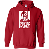 Sweatshirts Red / Small Keep Calm Mr. Wolf Pullover Hoodie