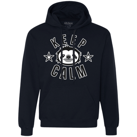 Sweatshirts Navy / Small Keep Calm Premium Fleece Hoodie