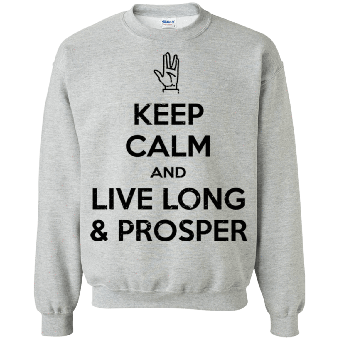 Sweatshirts Sport Grey / Small Keep calm prosper Crewneck Sweatshirt