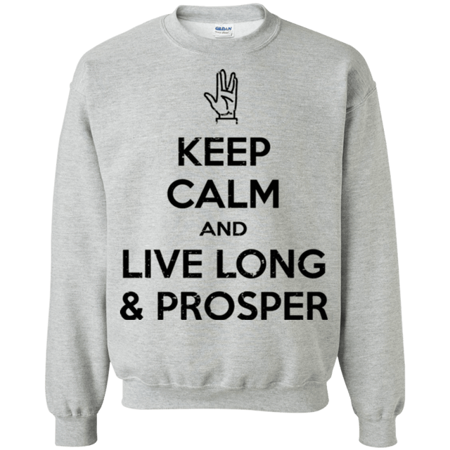 Sweatshirts Sport Grey / Small Keep calm prosper Crewneck Sweatshirt
