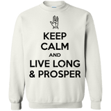 Sweatshirts White / Small Keep calm prosper Crewneck Sweatshirt