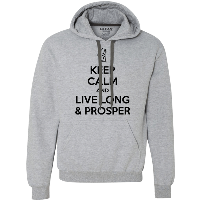 Sweatshirts Sport Grey / Small Keep calm prosper Premium Fleece Hoodie