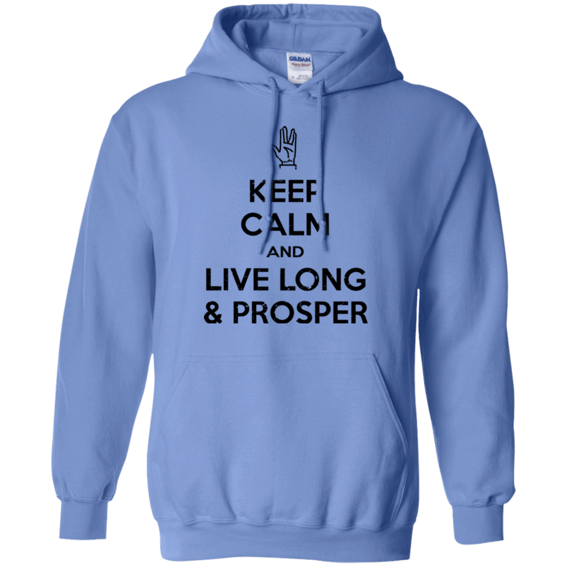 Sweatshirts Carolina Blue / Small Keep calm prosper Pullover Hoodie