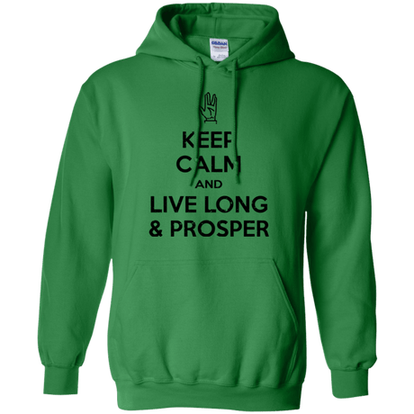 Sweatshirts Irish Green / Small Keep calm prosper Pullover Hoodie