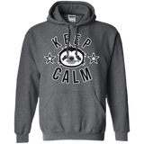 Sweatshirts Dark Heather / Small Keep Calm Pullover Hoodie
