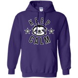 Sweatshirts Purple / Small Keep Calm Pullover Hoodie