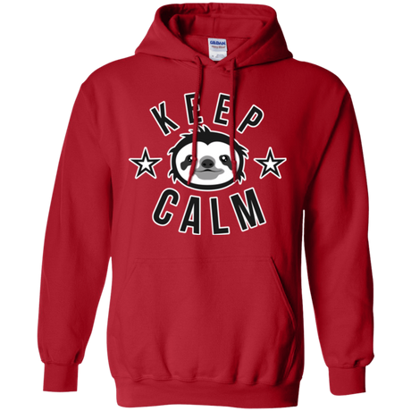 Sweatshirts Red / Small Keep Calm Pullover Hoodie