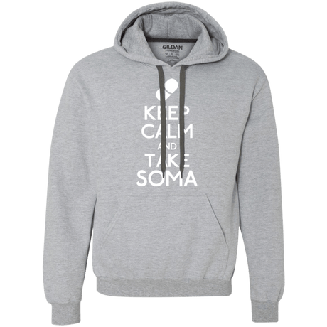 Sweatshirts Sport Grey / Small Keep Calm Soma Premium Fleece Hoodie