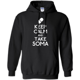 Sweatshirts Black / Small Keep Calm Soma Pullover Hoodie