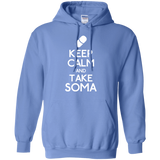 Sweatshirts Carolina Blue / Small Keep Calm Soma Pullover Hoodie