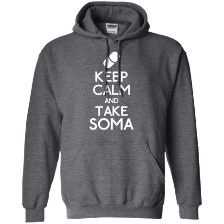 Sweatshirts Dark Heather / Small Keep Calm Soma Pullover Hoodie