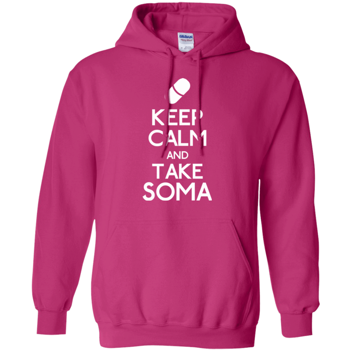 Sweatshirts Heliconia / Small Keep Calm Soma Pullover Hoodie