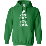 Sweatshirts Irish Green / Small Keep Calm Soma Pullover Hoodie