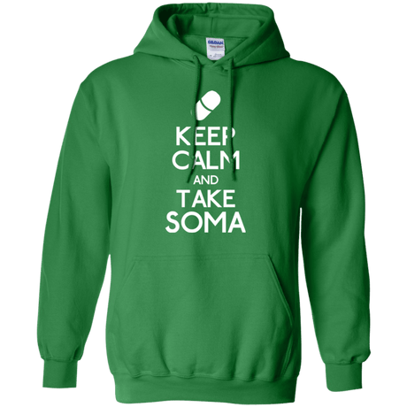 Sweatshirts Irish Green / Small Keep Calm Soma Pullover Hoodie