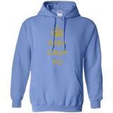 Sweatshirts Carolina Blue / Small Keep Calm Yo Pullover Hoodie