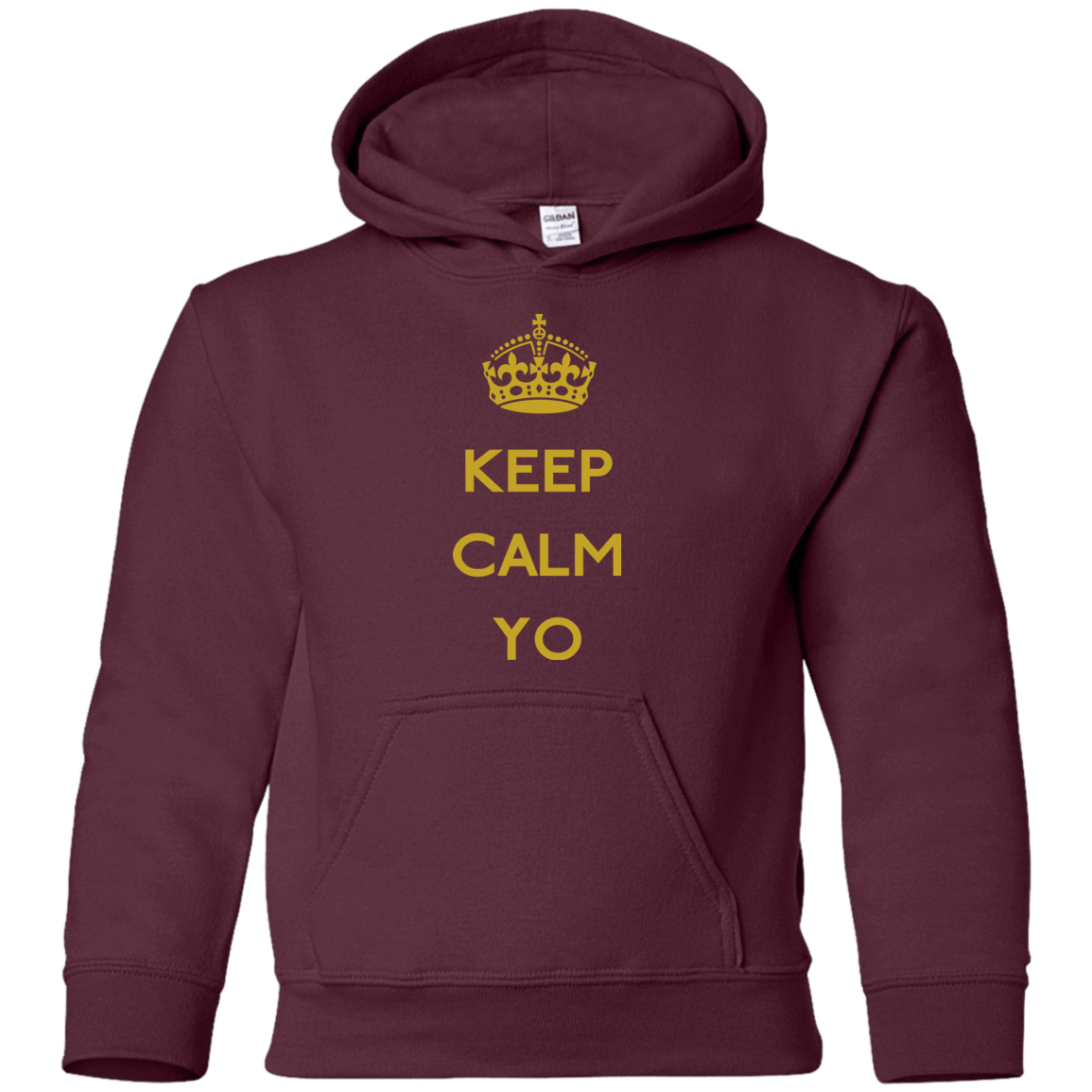Keep Calm Yo Youth Hoodie