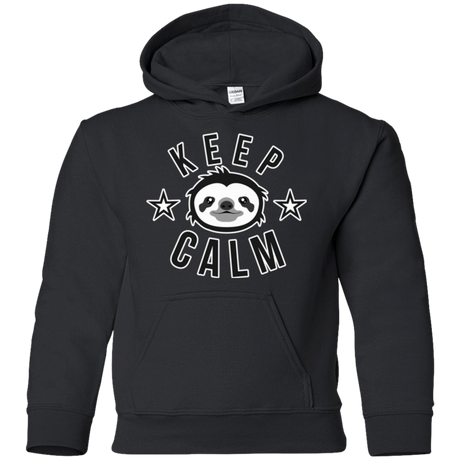 Sweatshirts Black / YS Keep Calm Youth Hoodie