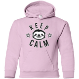 Sweatshirts Light Pink / YS Keep Calm Youth Hoodie
