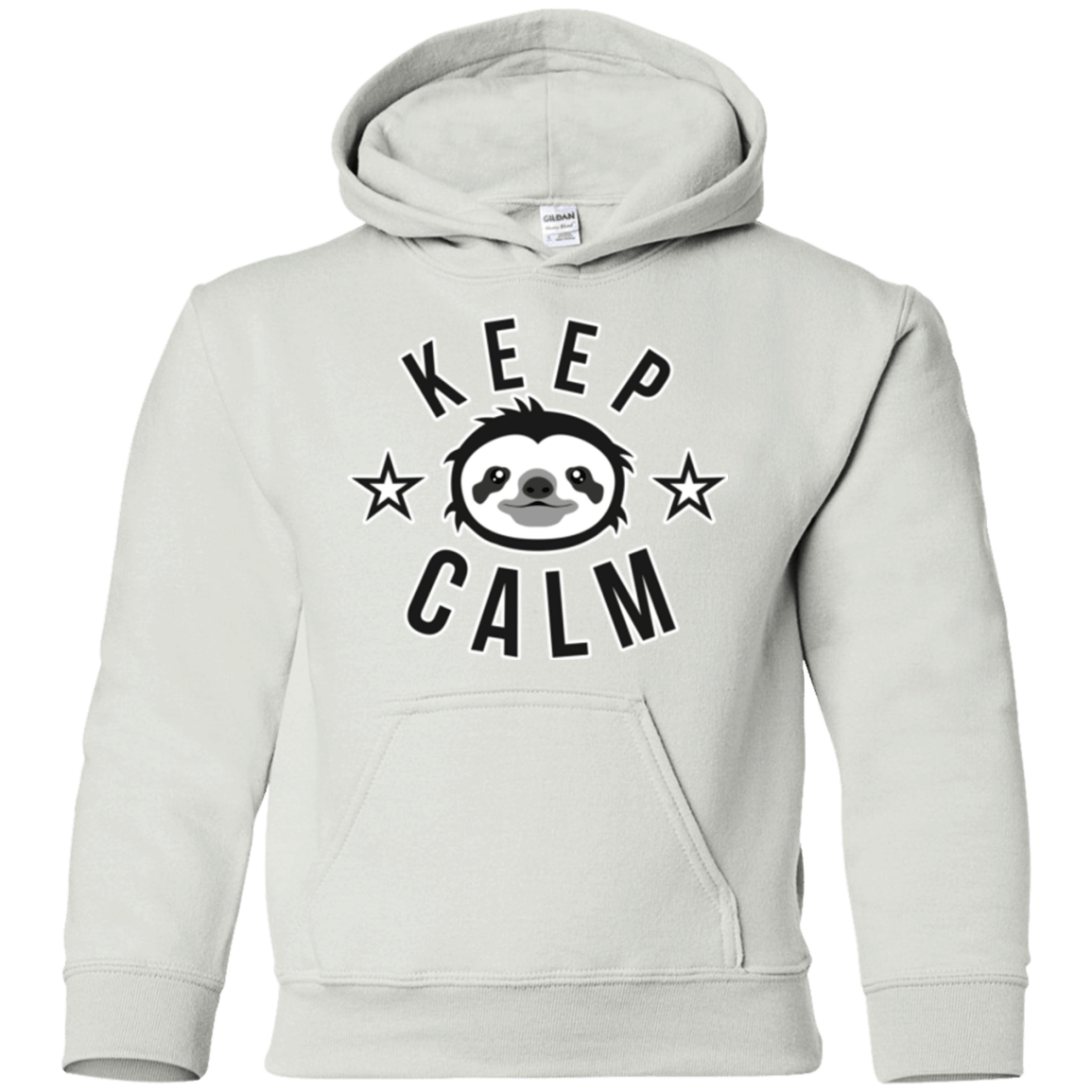 Sweatshirts White / YS Keep Calm Youth Hoodie