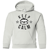 Sweatshirts White / YS Keep Calm Youth Hoodie