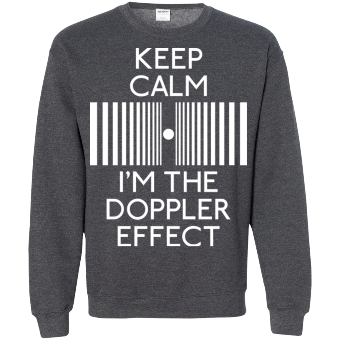 Sweatshirts Dark Heather / Small Keep doppler Crewneck Sweatshirt