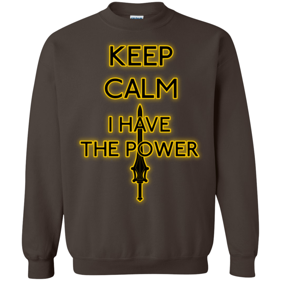 Sweatshirts Dark Chocolate / Small Keep have the Power Crewneck Sweatshirt
