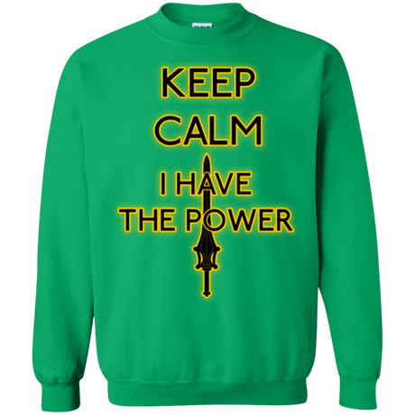 Sweatshirts Irish Green / Small Keep have the Power Crewneck Sweatshirt