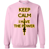 Sweatshirts Light Pink / Small Keep have the Power Crewneck Sweatshirt