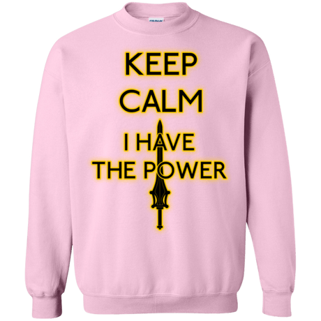 Sweatshirts Light Pink / Small Keep have the Power Crewneck Sweatshirt