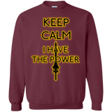 Sweatshirts Maroon / Small Keep have the Power Crewneck Sweatshirt
