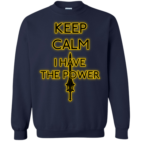 Sweatshirts Navy / Small Keep have the Power Crewneck Sweatshirt