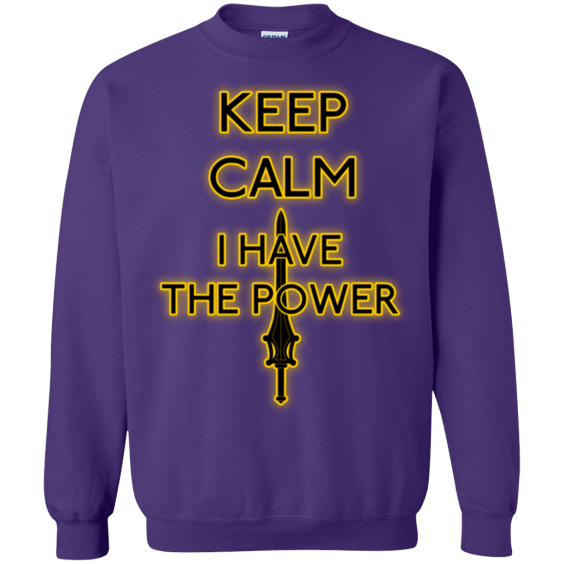 Sweatshirts Purple / Small Keep have the Power Crewneck Sweatshirt