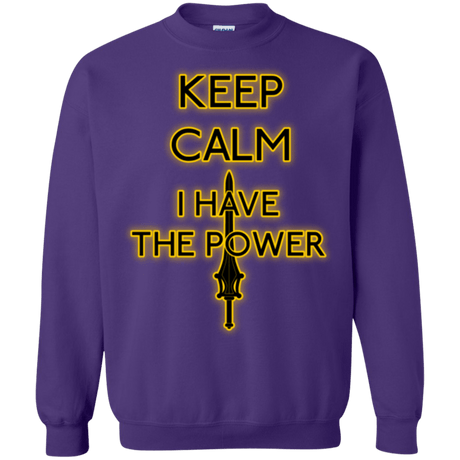 Sweatshirts Purple / Small Keep have the Power Crewneck Sweatshirt
