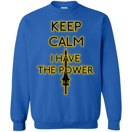 Sweatshirts Royal / Small Keep have the Power Crewneck Sweatshirt